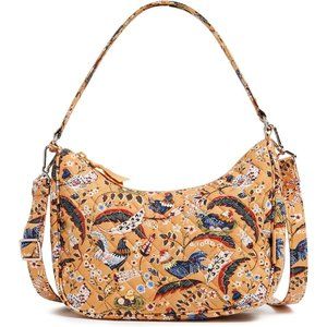 Women's Cotton Frannie Crescent Crossbody Purse